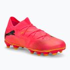 Бутси футбольні дитячі PUMA Future 7 Match FG/AG Jr  sunset glow/puma black/sun stream