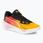 Чоловічі баскетбольні кросівки PUMA All-Pro Nitro Showtime жовтий шипіння / фіолетовий мерехтіння