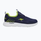 Кросівки дитячі KangaROOS K-ETK Dunnart dk navy/lime