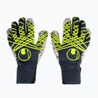 Рукавиці воротарські uhlsport Prediction Supergrip + HN navy/white/fluo yellow