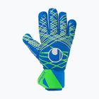 Рукавиці воротарські uhlsport Aquagrip HN pacific blue/fluo green/w