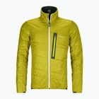 Гібридна куртка чоловіча ORTOVOX Swisswool Piz Boval зелена двостороння 6114100052
