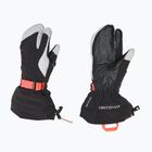 Рукавиці гірськолижні жіночі ORTOVOX Merino Freeride 3 Finger black raven