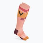 Шкарпетки гірськолижні жіночі ORTOVOX Freeride Long Socks Cozy bloom