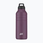 Пляшка туристична Esbit Majoris Stainless Steel Drinking Bottle 1000 ml aubergine