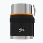 Термос для їжі з приборами Esbit Stainless Steel Food Jug 750 мл black