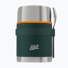 Термос для їжі з приборами Esbit Stainless Steel Food Jug 750 мл forest green