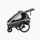 Причіп велосипедний одномісний Qeridoo Kidgoo 1 сірий Q-KDG1-22-SG