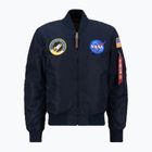 Куртка чоловіча Alpha Industries MA-1 VF NASA replica blue