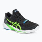 Кросівки для волейболу чоловічі ASICS Sky Elite FF 2 black/lime burst