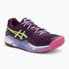 Кросівки для паделю жіночі ASICS Gel-Resolution 9 deep mauve/lime green