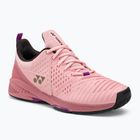 Жіночі тенісні туфлі YONEX Sonicage 3 рожевий/бежевий