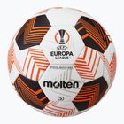 М'яч для футболу Molten F5U5000-34 Fifa UEFA Europa League 23/24 white/orange розмір 5