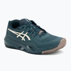 Чоловічі тенісні кросівки ASICS Gel-Resolution X Clay саксонський зелений / береза