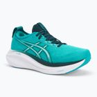 Кросівки для бігу чоловічі ASICS Gel-Nimbus 27 wave teal/saxon green