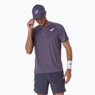 Чоловіча футболка-поло ASICS Match Actibreeze сірувато-фіолетового кольору