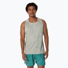 Топ для бігу чоловічий ASICS Fujitrail Singlet white sage/rainy lake