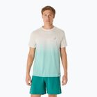 Футболка для бігу чоловіча ASICS Seamless performance birch/oasis green