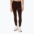 Жіночі бігові лосини ASICS Nagino Run Adjustable Tight кавові