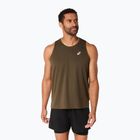 Футболка для бігу чоловіча ASICS Core Singlet brown stone