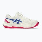 Кросівки тенісні дитячі Asics Gel-Dedicate 8 GS Jr cream/dark cobalt