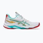 Кросівки волейбольні жіночі ASICS Netburner Ballistic FF 4 white/sea glass