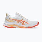 Кросівки волейбольні жіночі ASICS Netburner Ballistic FF 4 white/vivid coral