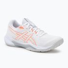 Кросівки волейбольні жіночі ASICS Gel-Tactic 13 white/vivid coral