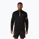 Чоловіча бігова лонгслівка Asics Icon LS 1/2 Zip performance black/cream