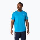 Чоловіча бігова футболка ASICS Icon SS aegean blue/cream