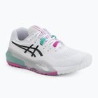 Кросівки тенісні чоловічі ASICS Gel-Resolution X white/aurora green