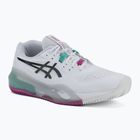 Кросівки тенісні чоловічі ASICS Gel-Resolution X Clay white/aurora green