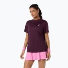 Футболка для тенісу жіноча ASICS Court Top W dark aubergine