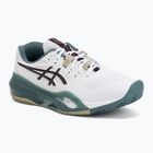 Кросівки тенісні чоловічі ASICS Gel-Resolution X Clay white/dark aubergine