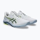 Кросівки чоловічі ASICS Netburner Ballistic FF 4 white/raw indigo