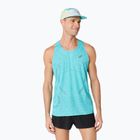 Чоловіча бігова майка ASICS Metarun Singlet energy aqua