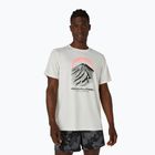 Футболка для бігу чоловіча Asics Fujitrail Logo Ss Top Cream