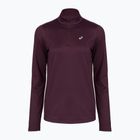 Лонгслів для бігу жіночий ASICS Core 1/2 Zip Winter Top dark aubergine