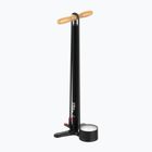 Велосипедний насос Lezyne Steel HV Floor Drive 3.5 100psi плоский чорний