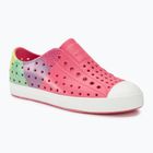 Кросівки вітрильні дитячі Native NA-12111502 Jefferson Block dazzle pink/shell white/celery maria starfish
