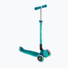 Самокат трьохколісний дитячий Globber Primo Foldable Plus Lights dark emerald green