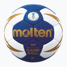 М'яч для гандболу Molten H2X5001-BW IHF blue/white розмір 2