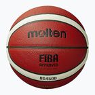 М'яч для баскетболу Molten B7G4500 FIBA orange/ivory розмір 7