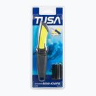 Ніж для дайвінгу TUSA Mini Knife жовтий FK-11