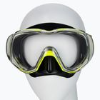 Маска для дайвінгу  TUSA Tri-Quest Fd Mask чорно-жовта M-3001