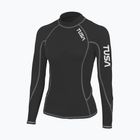 Лонгслів для плавання жіночий TUSA Black rashguard