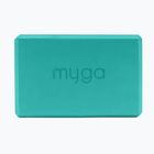 Блок для йоги Myga Foam Block turquoise