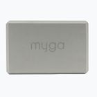 Блок для йоги Myga Foam Block do jogi grey