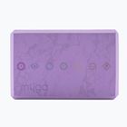 Блок для йоги Myga Foam Block purple