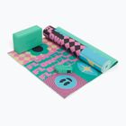 Набір для йоги Myga Spirit Yoga Set mat + block + turquoise strap